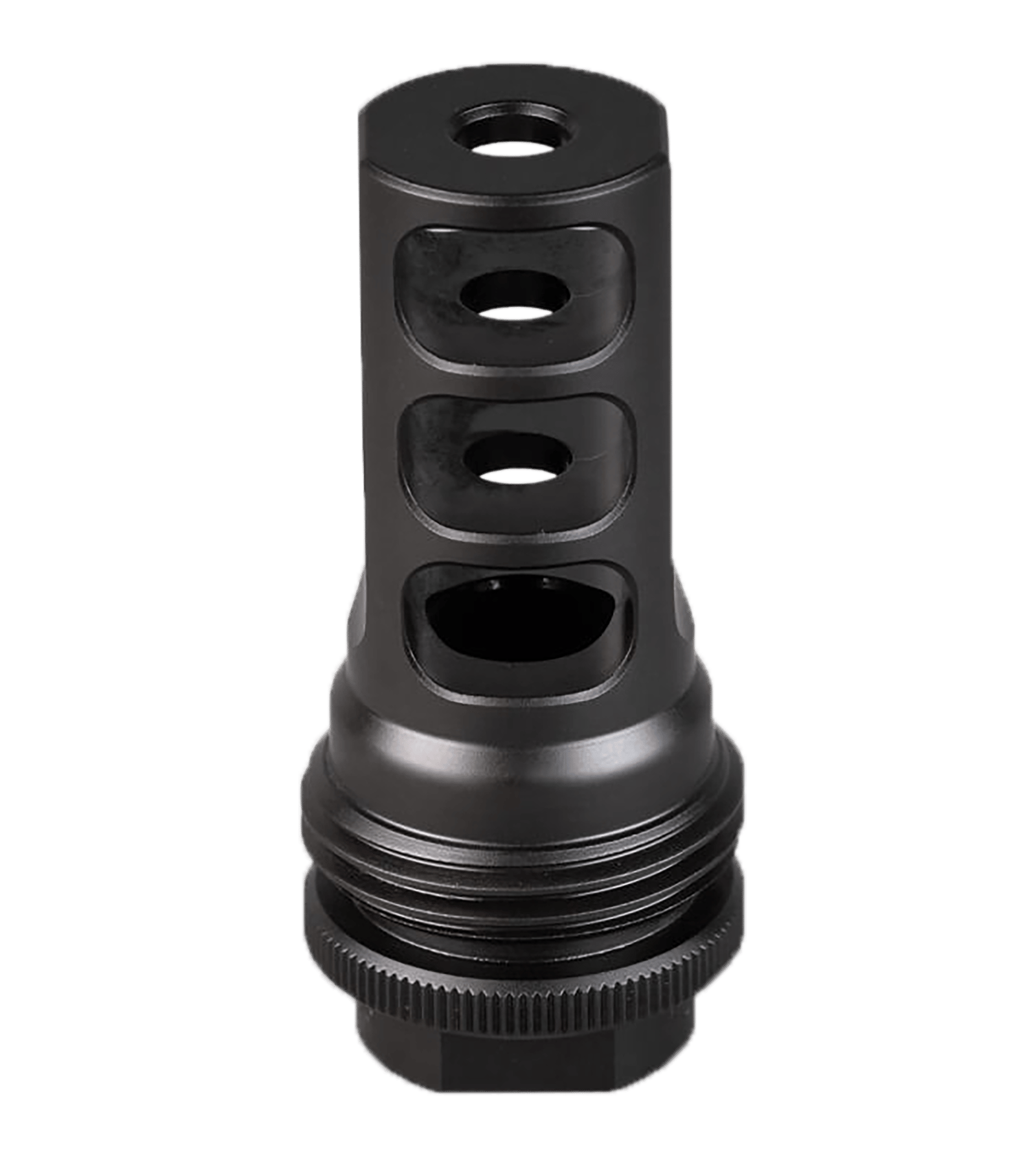 SilencerCo AC2631 ASR Muzzle Brake Black Nitride 3/4"x24 Threads 458 Cal