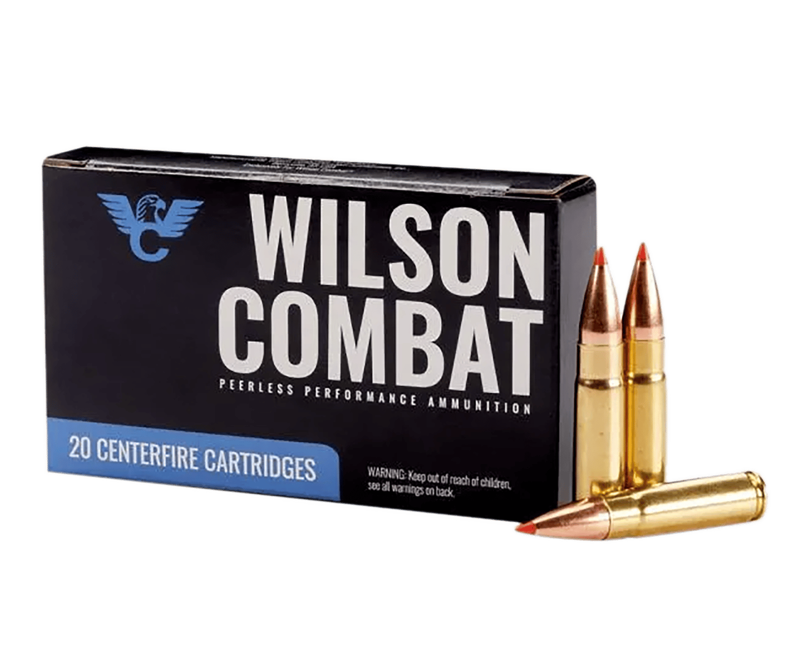 Wilson Combat A300BLK110VMAX   300Blackout 110gr Hornady V-Max 20 Per Box/10 Case