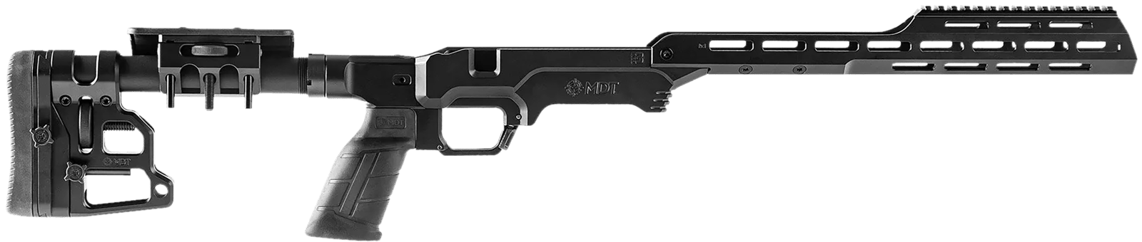Mdt Sporting Goods Inc 114913BLK The Tactical LSS Gen3 Black Fits Savage Long Action