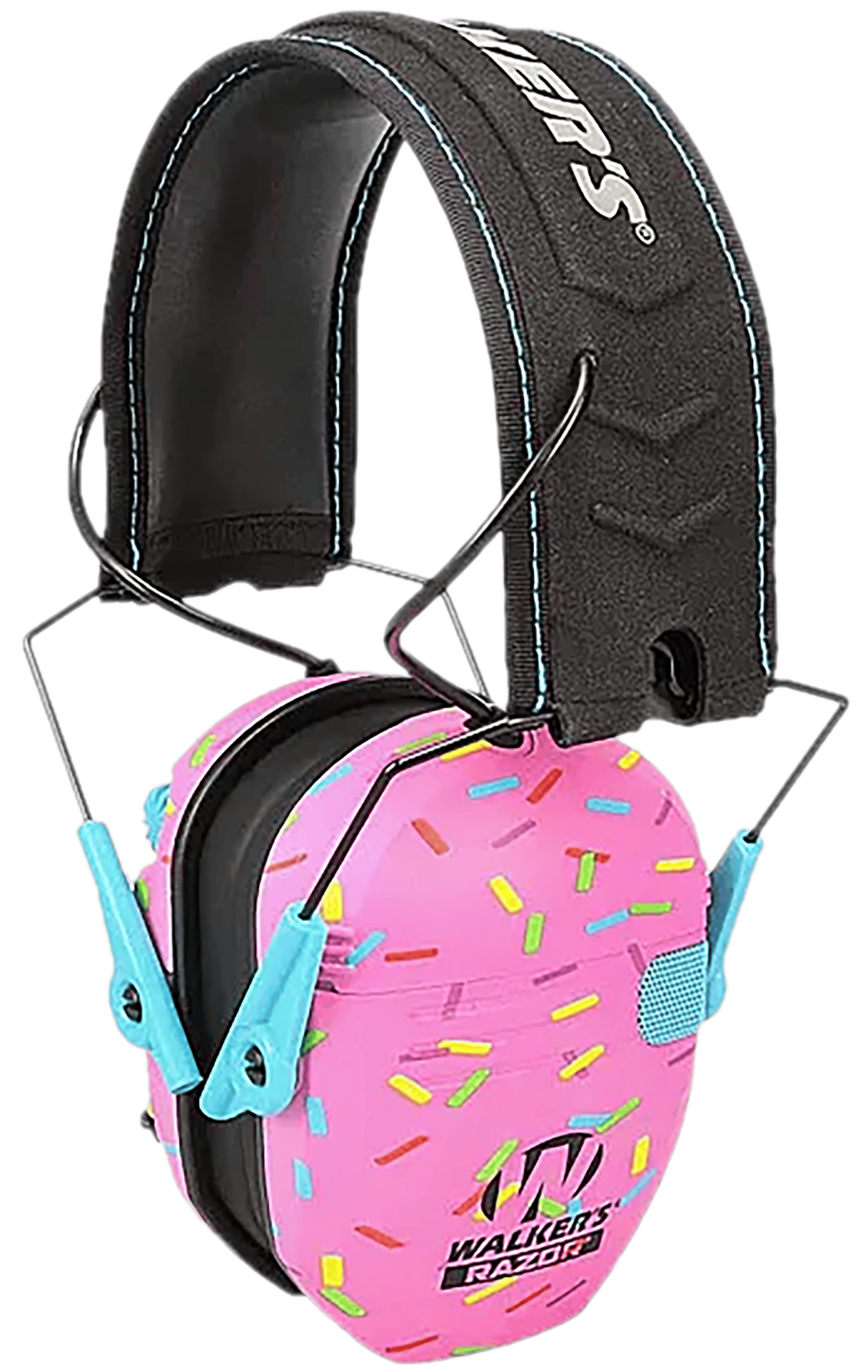 Walker's GWPFKDMSPRNKPK Passive  23dB Over the Head Pink Sprinkles Youth