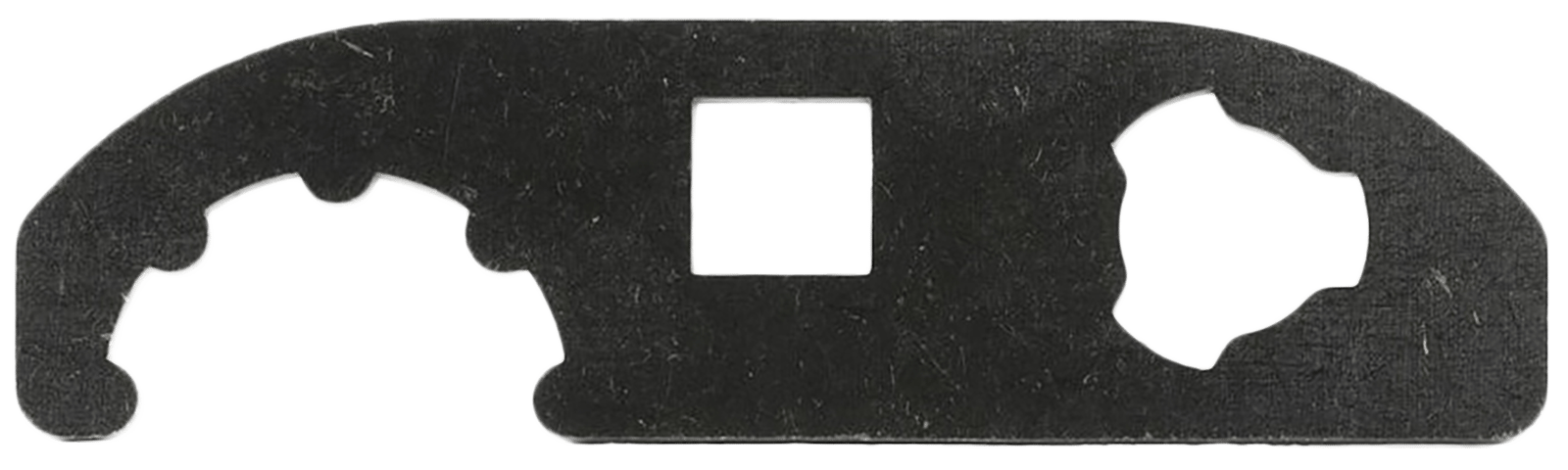 Angstadt Arms AA093LBCWR 3 Lug Wrench  made of Steel with Black Nitride Finish & 1/2" Opening for Angstadt  Arms QD Blast Shield