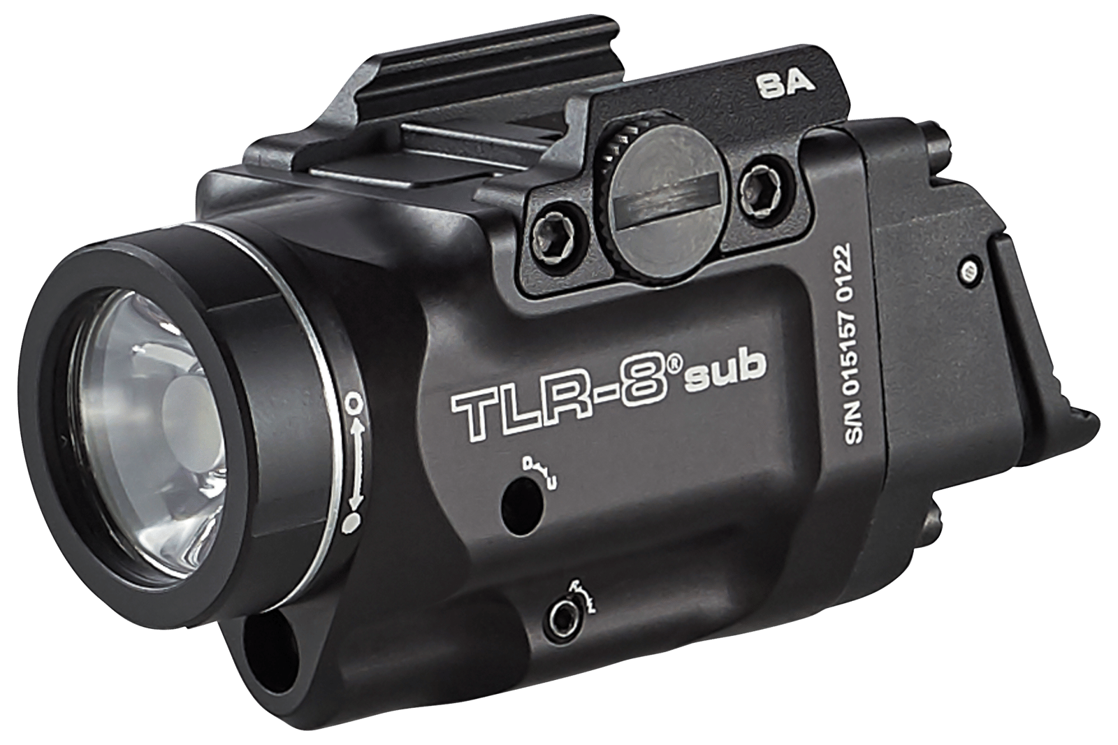 Streamlight 69419 TLR-8 Sub Gun Light with Red Laser  Black Anodized 500 Lumens White LED Springfield Armory Hellcat