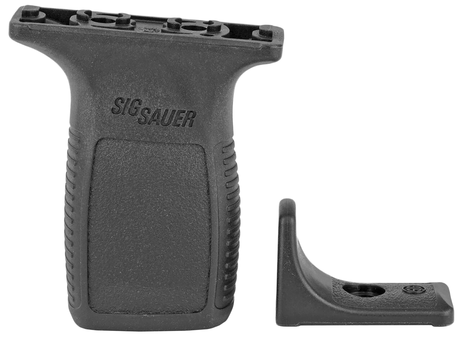 Sig Sauer KITTRDGRIPVEERTICALBLK Tread Vertical Grip with Barricade Stop Black Polymer