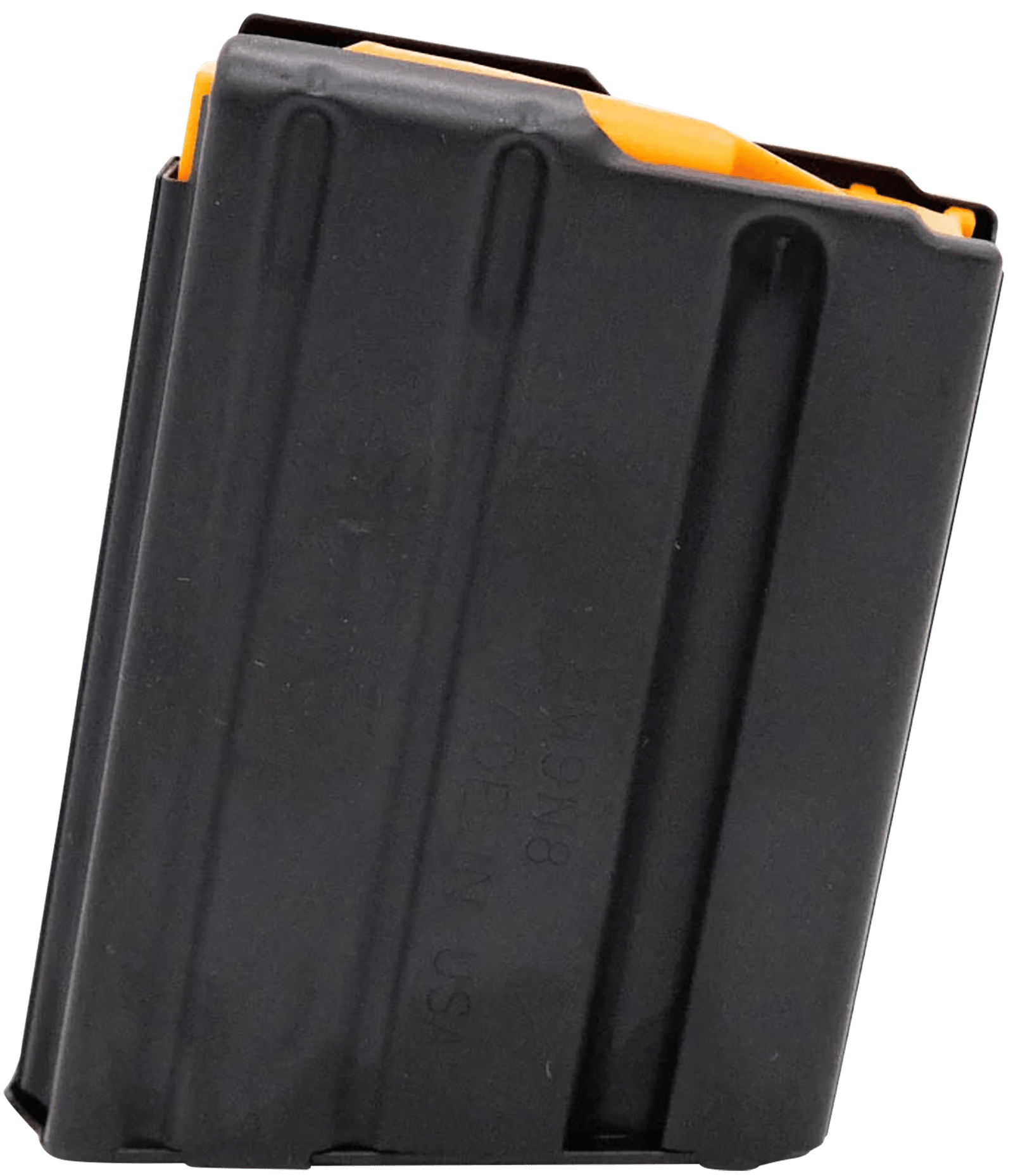 DuraMag 1023041178CPD SS  10rd 223 Rem/300 Blackout/5.56x45mm NATO for AR-15 Black w/ Orange Follower Detachable