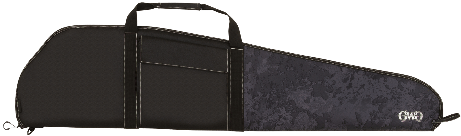 Girls With Guns 90746 Midnight Rifle Case 46" Black with Shade Blackout Camo for Scoped or Non Scoped Rifles