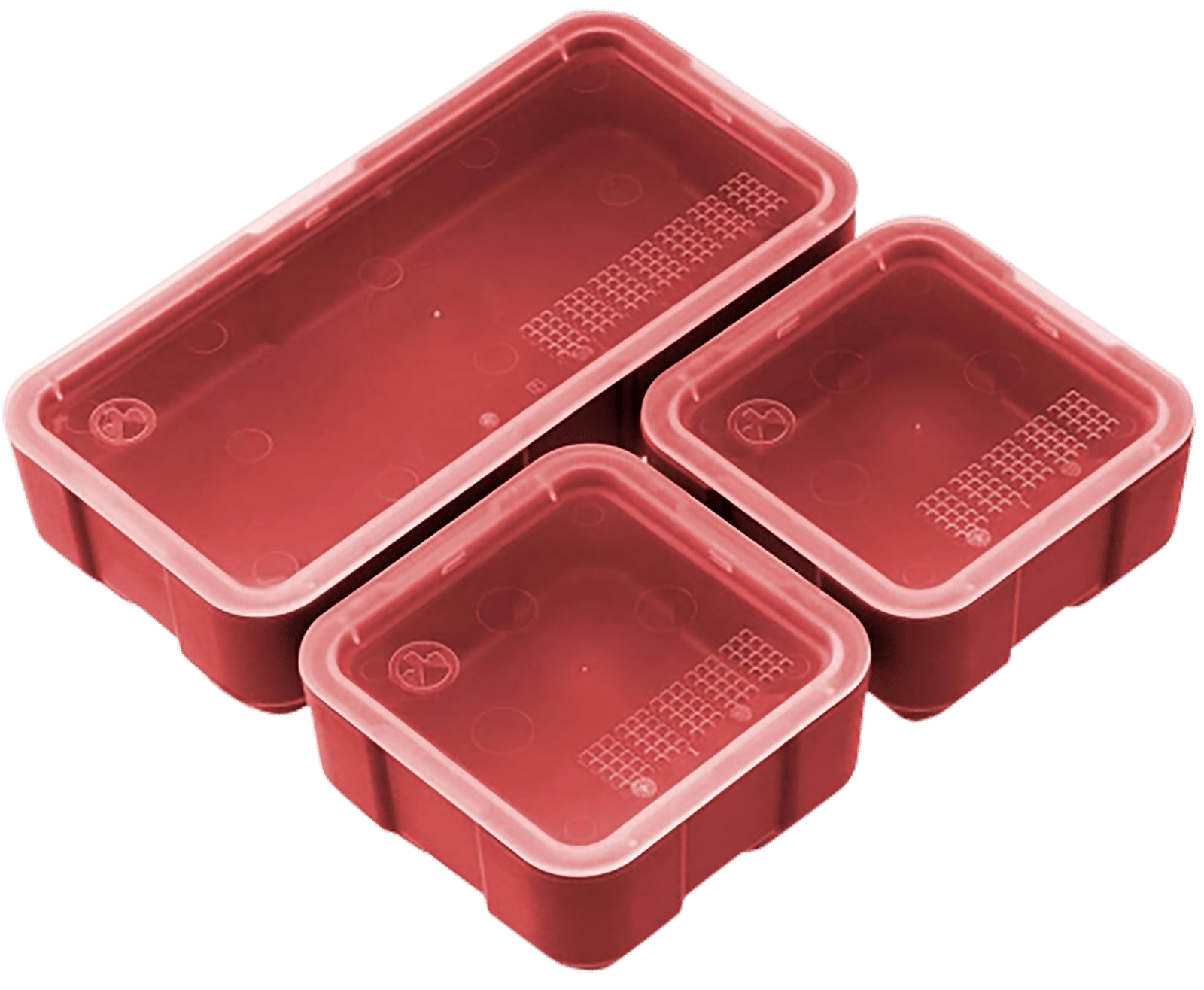 Magpul MAG1389RED DAKA Storage Bin Red Polymer