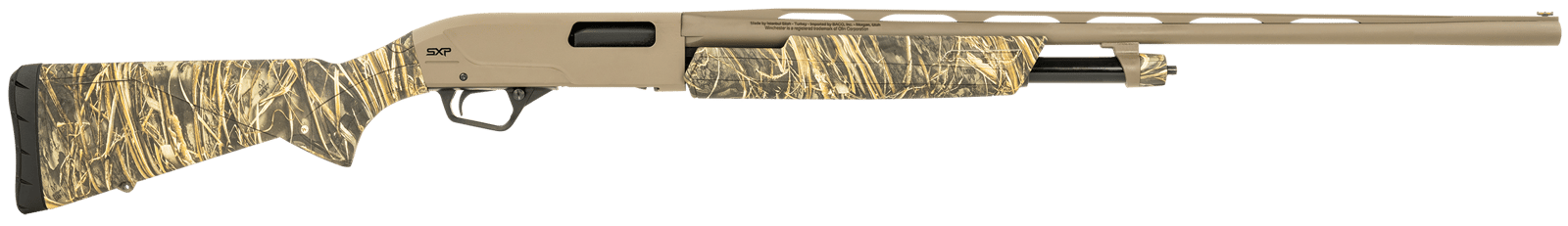 Winchester Repeating Arms 512432692 SXP Hybrid Hunter 20 Gauge 3" 4+1 (2.75") 28", FDE Barrel/Rec, Realtree Max-7 Furniture, Fiber Optic Sight, Includes 3 Invector-Plus Chokes