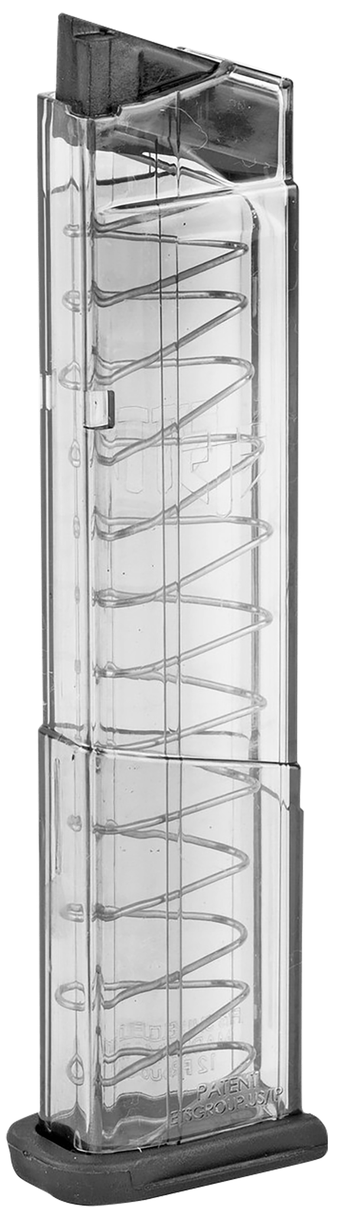 ETS Group SW9SHD12 Pistol Mags  12rd 9mm Luger for S&W M&P Shield Clear Detachable
