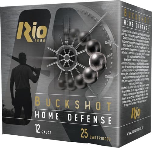 RIO HOME DEFENSE 12GA 2.75" 1 BUCK 9 PELLET 25RD 10BX/CS