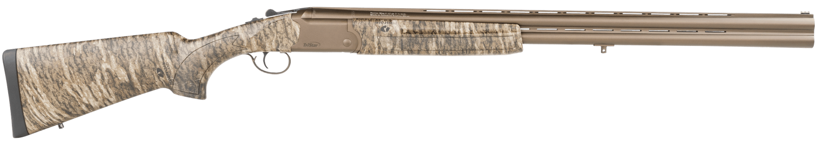 TriStar 35228 Hunter Mag II  12 Gauge 3.5" 2rd 28" Midnight Bronze Vent Rib Barrel/Receiver, Mossy Oak Digital BottomLands Stock