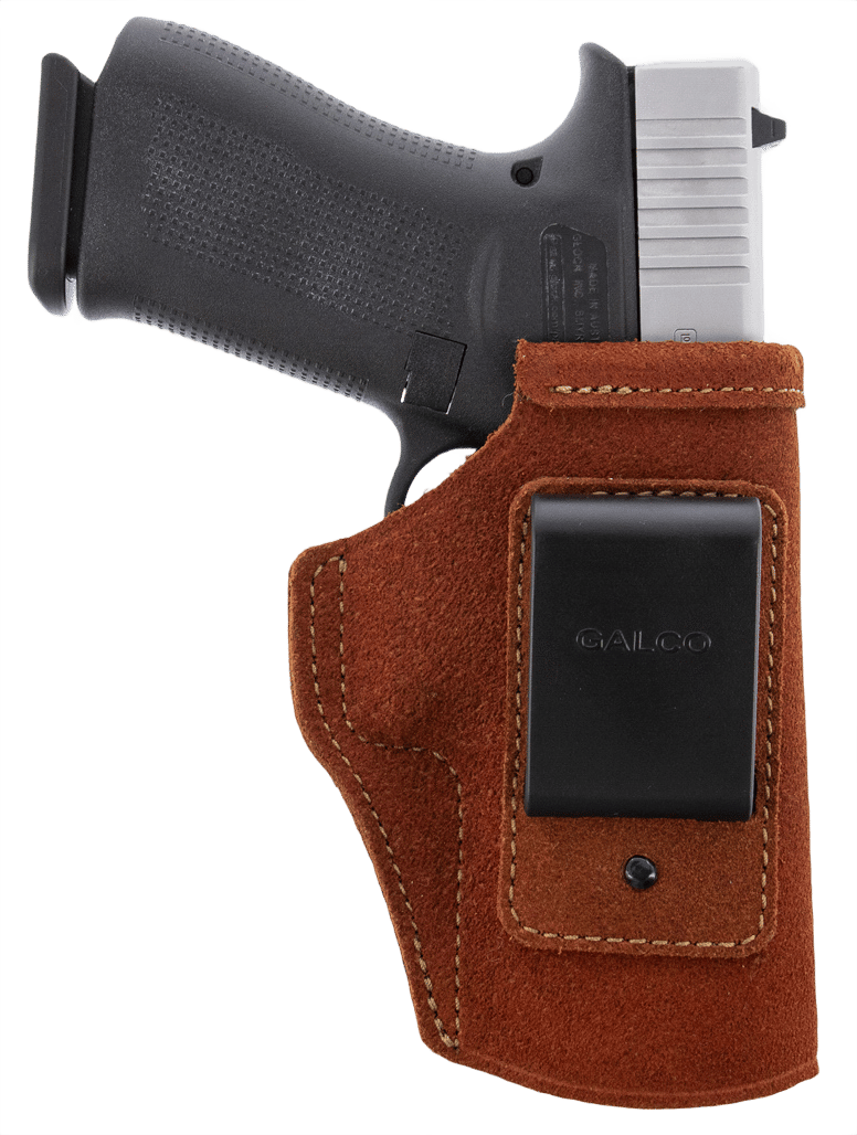 Galco STO266R Stow-N-Go  IWB Natural Steerhide Fits Kimber 1911 4" Right Hand