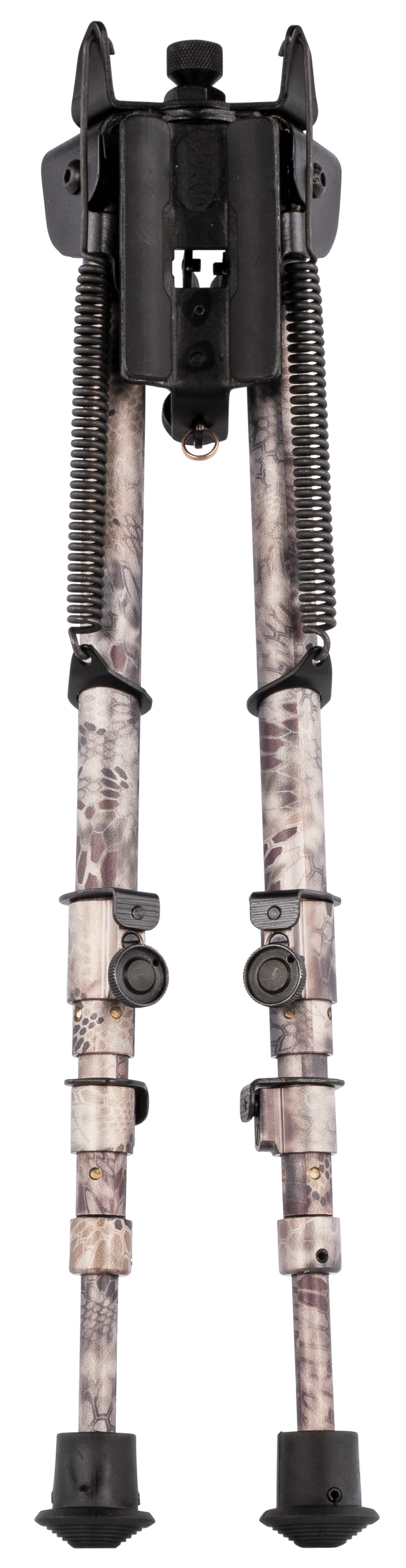 Harris Bipods 25C Swivel 25C Swivel Stud, 13.50"-27", Kryptek Highlander Steel/Aluminum, Rubber Feet