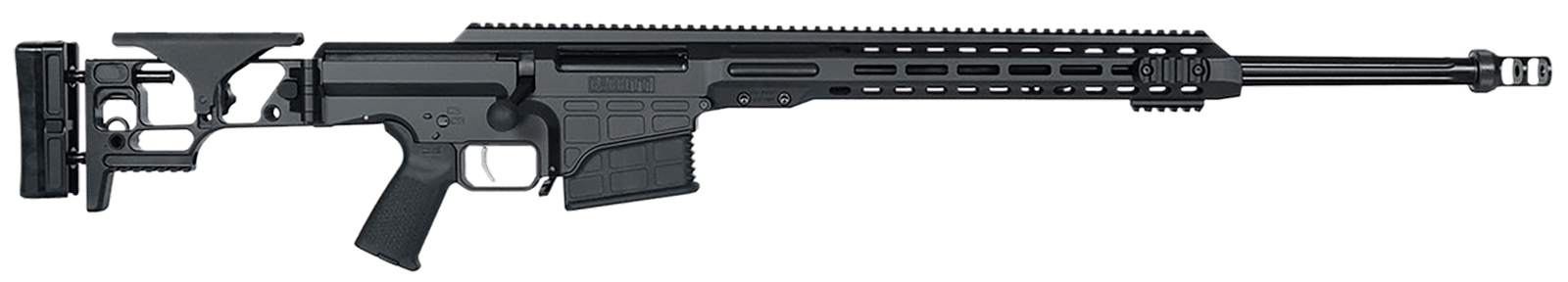 Barrett 18490 MRAD  308 Win 22" 10+1 Black Cerakote Black Folding with Adjustable LOP Stock Black Polymer Grip Right Hand