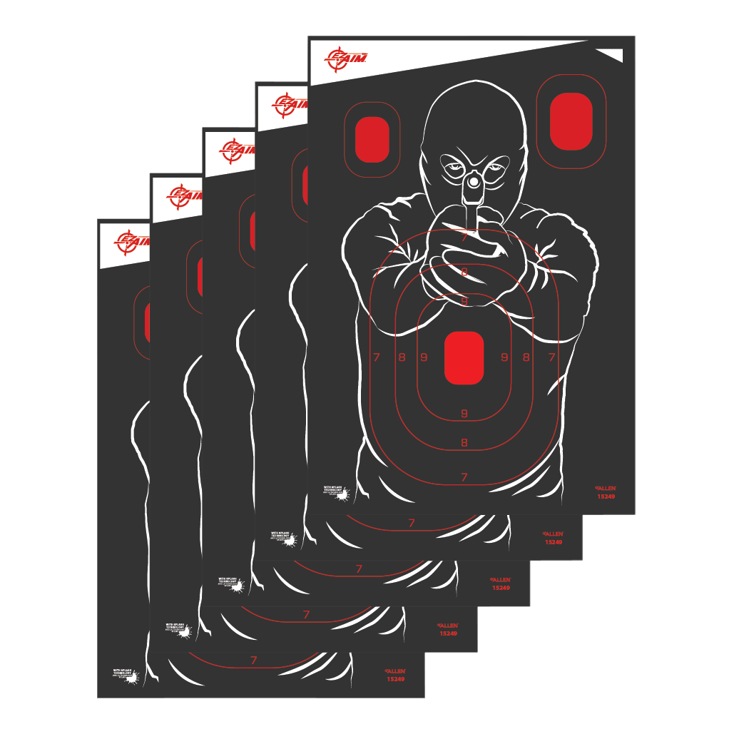 EZ-Aim 15249 Splash Reactive  Bad Guy Non-Adhesive 5 Pack
