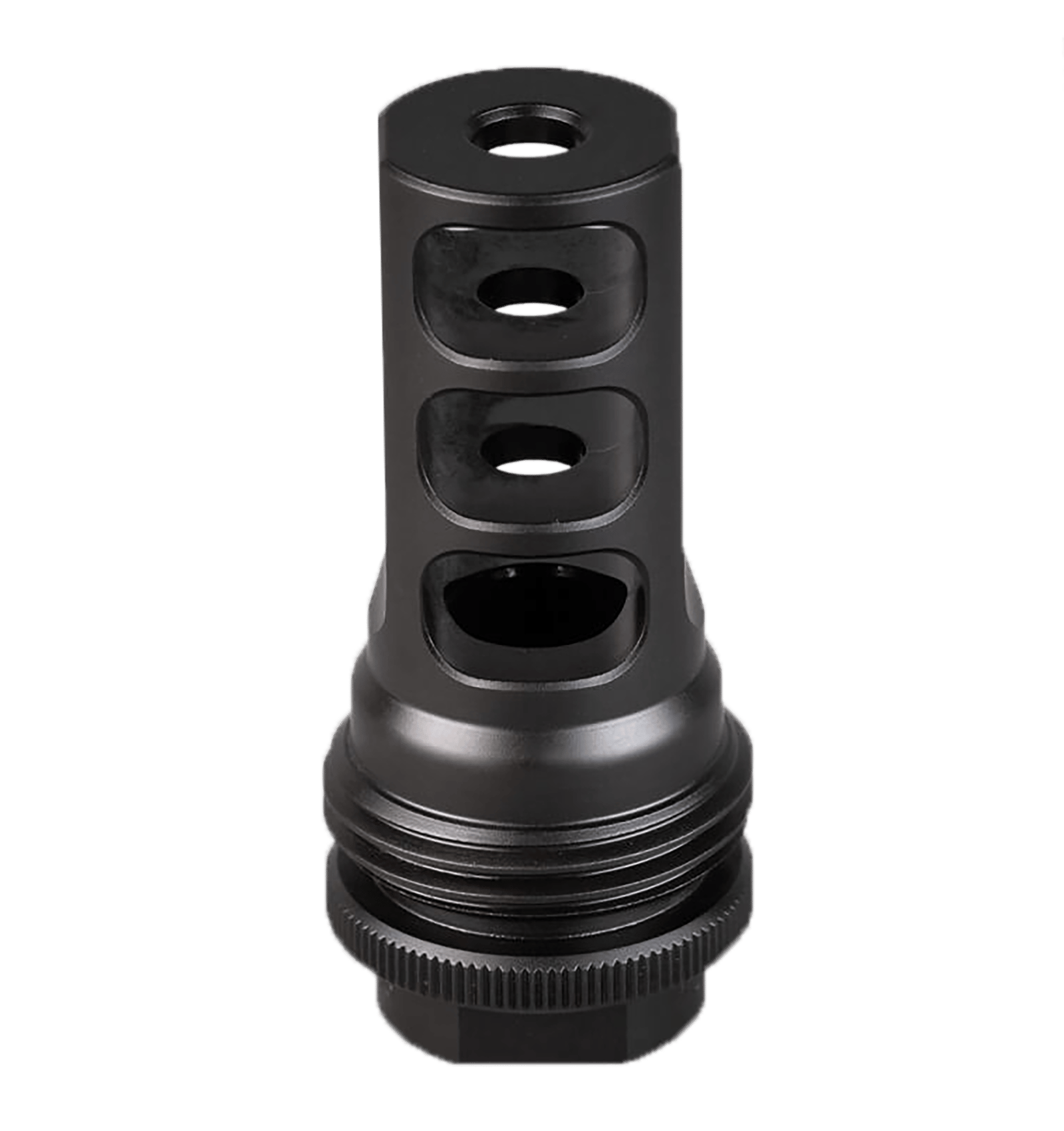 SilencerCo AC1961 ASR Muzzle Brake Black Nitride 11/16"x24 Threads 458 Cal