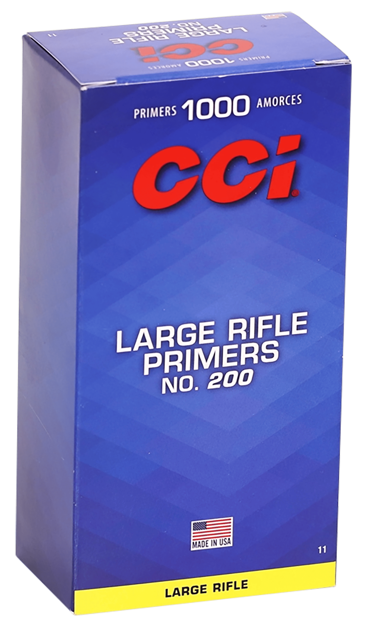 CCI 0011 Standard Rifle No. 200 Large Rifle Multi Caliber 1000/Box