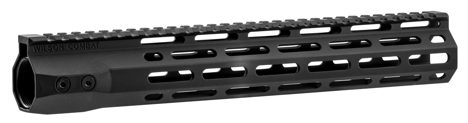 Wilson Combat TRMLOK12 M-LOK Rail  AR-15 Black Hardcoat Anodized 6005A-T5 Aluminum 12.60" M-LOK