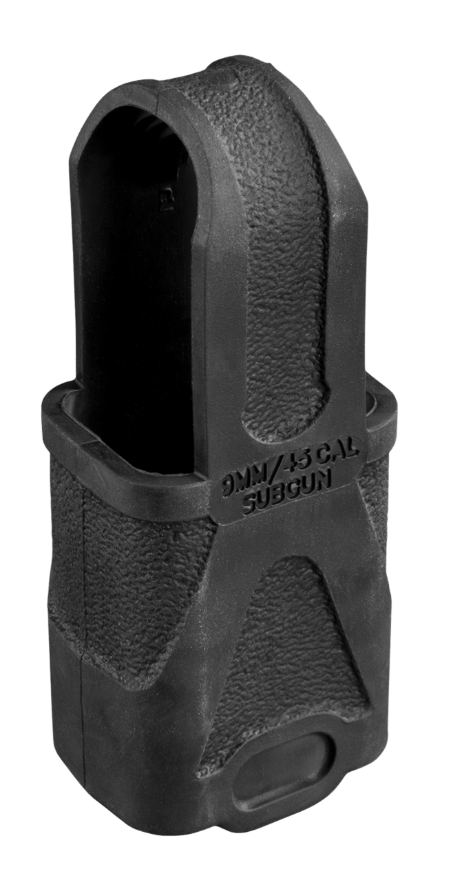Magpul MAG003-BLK Original Magpul  Made of Rubber w/ Black Finish for 9mm Subgun Mags/ 3 Per Pack