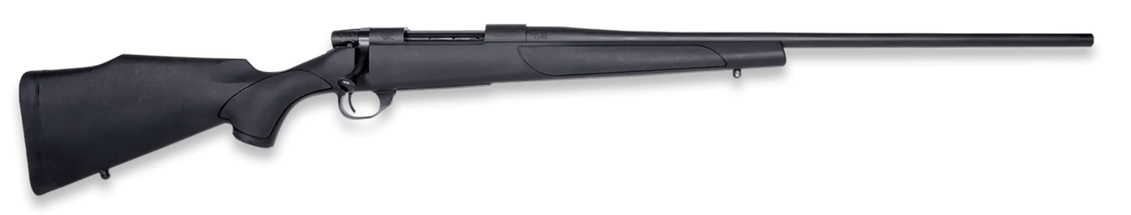 Weatherby VTX308NR18T Vanguard Obsidian 308 Win 4+1 18" Blued Threaded Barrel, Blued Stainless Steel Drilled & Tapped Receiver, Black Monte Carlo Synthetic Stock
