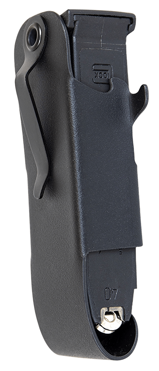 1791 Gunleather TACSNAG105R Snagmag  Single Black Leather Belt Clip Compatible w/Glock 17/22/33 Right Hand