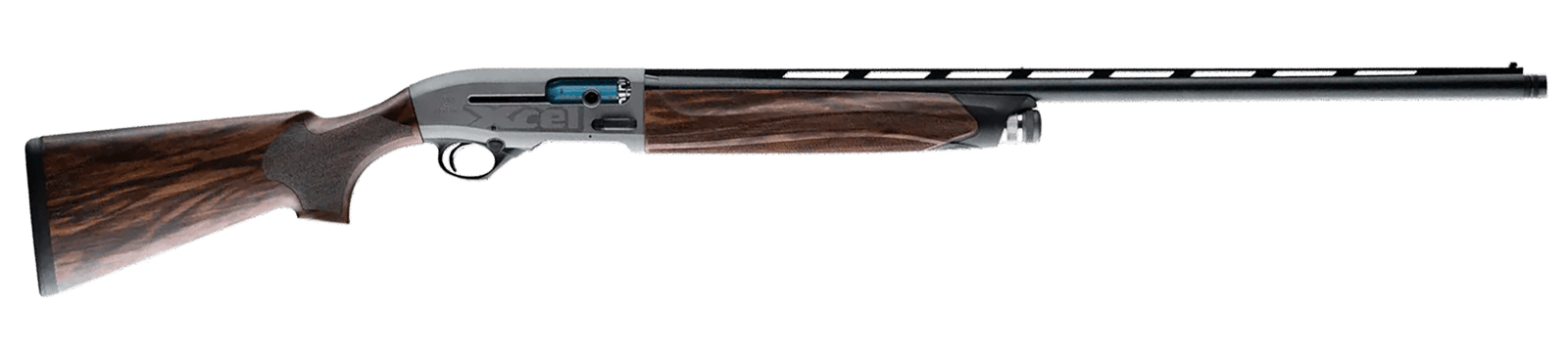 Beretta USA J42CK18 A400 Xcel Sporting KO 12 Gauge Semi-Auto 3" 2+1 28" Aquatech Shield Gray Coating Steelium Vent Rib Barrel, Aquatech Shield Gray Coating Receiver,  Kick-Off Walnut Stock