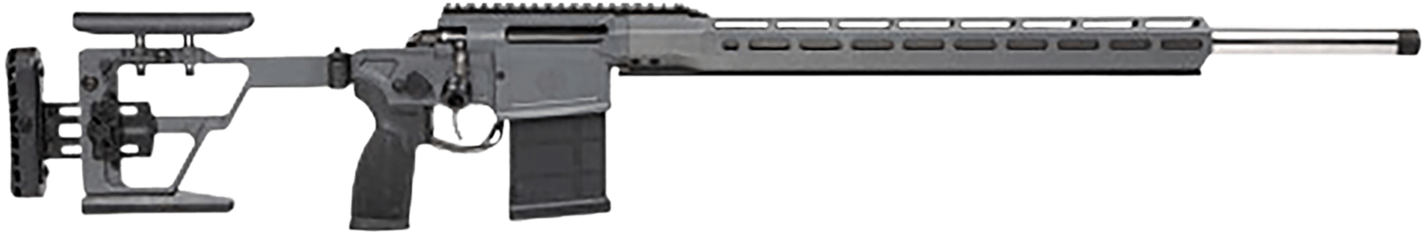 Sig Sauer CROSS30824BPRS Cross PRS 308 Win 10+1 24" Threaded Barrel, Cerakote Elite M-LOK Aluminum Receiver, ARCA Rail Handguard, Black Steel Folding Stock, PRS Style Grip