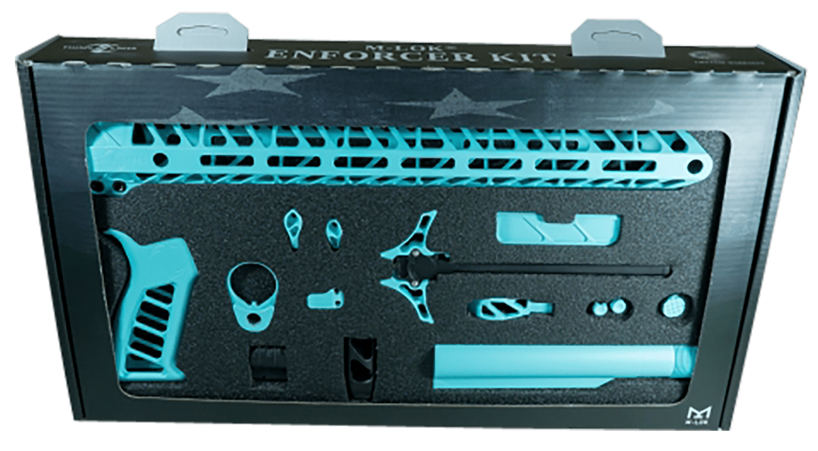 Timber Creek Outdoors TCOEKRE Enforcer Complete Build Kit Robin's Egg Blue for AR-15