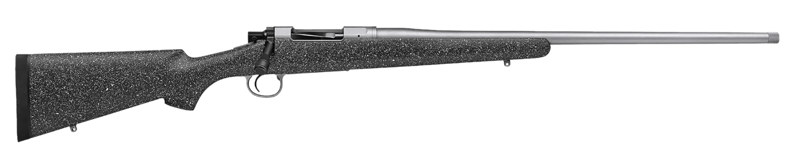 Nosler 40621 M21  28 Nosler 3+1 24" Barrel, Stainless Steel Nitride Metal Finish, Gray Speckled Black All-Weather Epoxy Stock