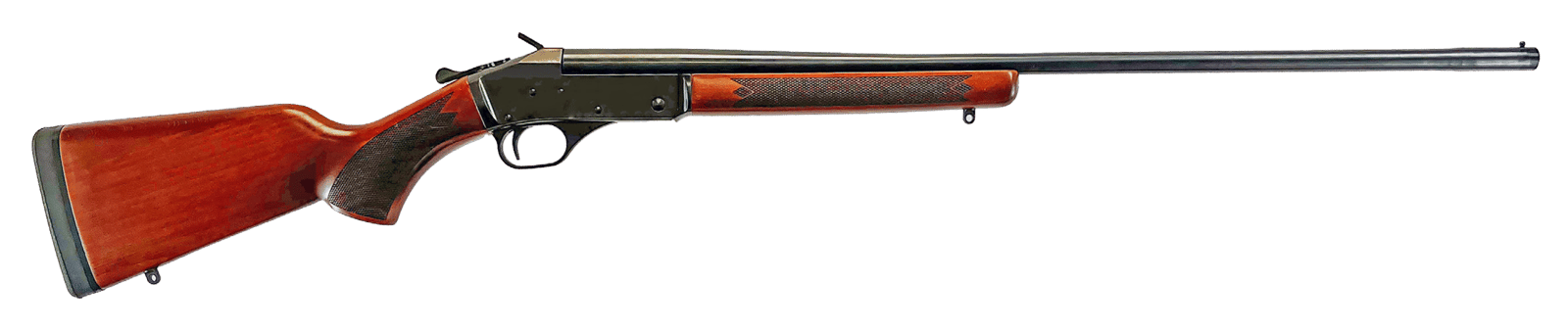 JTS Shotgun J410SSAW028 Lonestrike  Full Size 410 Gauge Break Open 3" 1rd 28" Blued Single Shot Barrel, Drilled & Tapped Receiver, Hardwood Stock