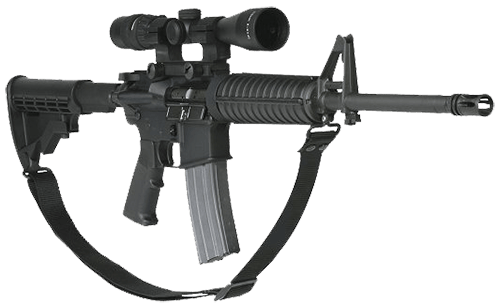 Max Ops SPT4 Duty Tactical Sling Black Webbing 11" OAL Adjustable Two-Point Tactical