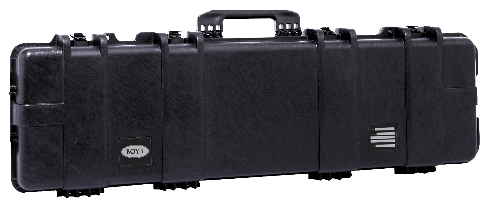 Boyt Harness H48SG H-Series Single Gun Case Black Polypropylene Egg Crate Padding Water Resistant