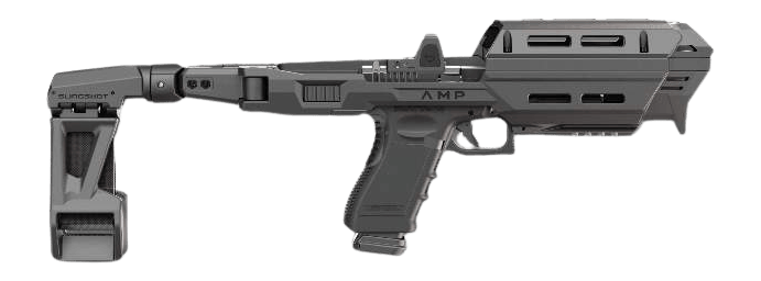 FAB FX-AMPSL-10A1B-BP CON KIT W/BRACE GLK17/19 BLK