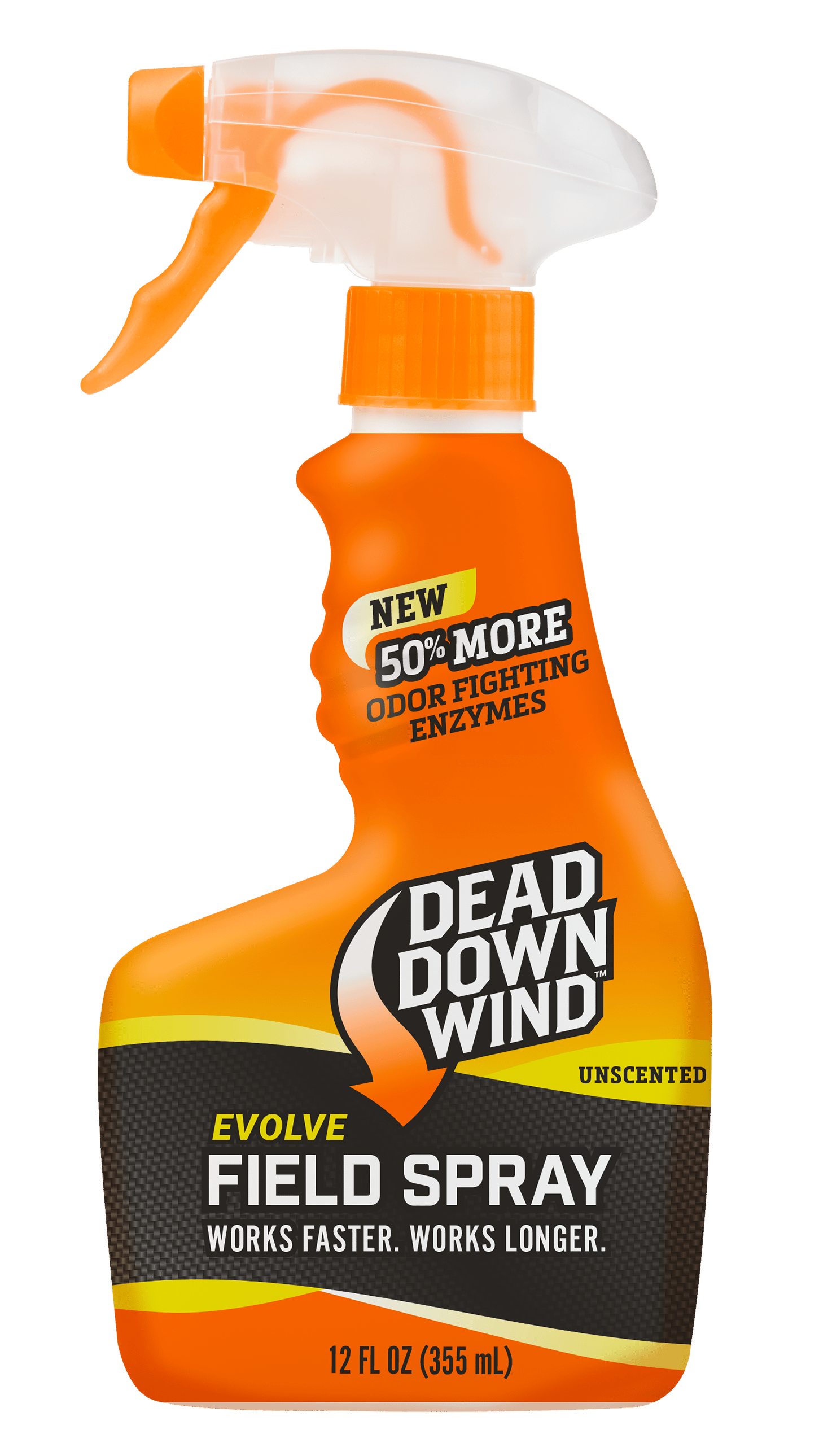 Dead Down Wind 131218 Evolve Field Spray  Odor Eliminator Unscented Scent 12 oz Trigger Spray