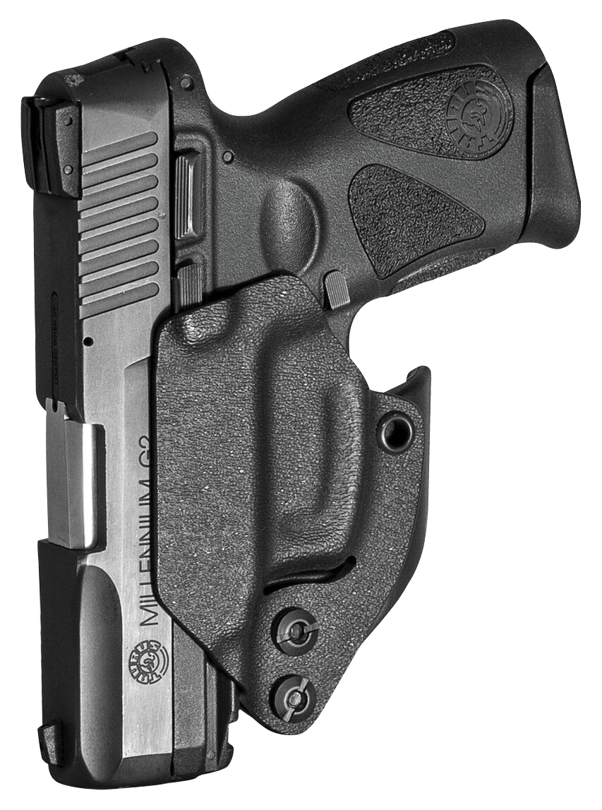 Mission First Tactical H2TG2AIWBM Minimalist Holster IWB Black Polymer Belt Clip Fits Taurus PT111/G2/G2C/G2S/G3/G3C Ambidextrous