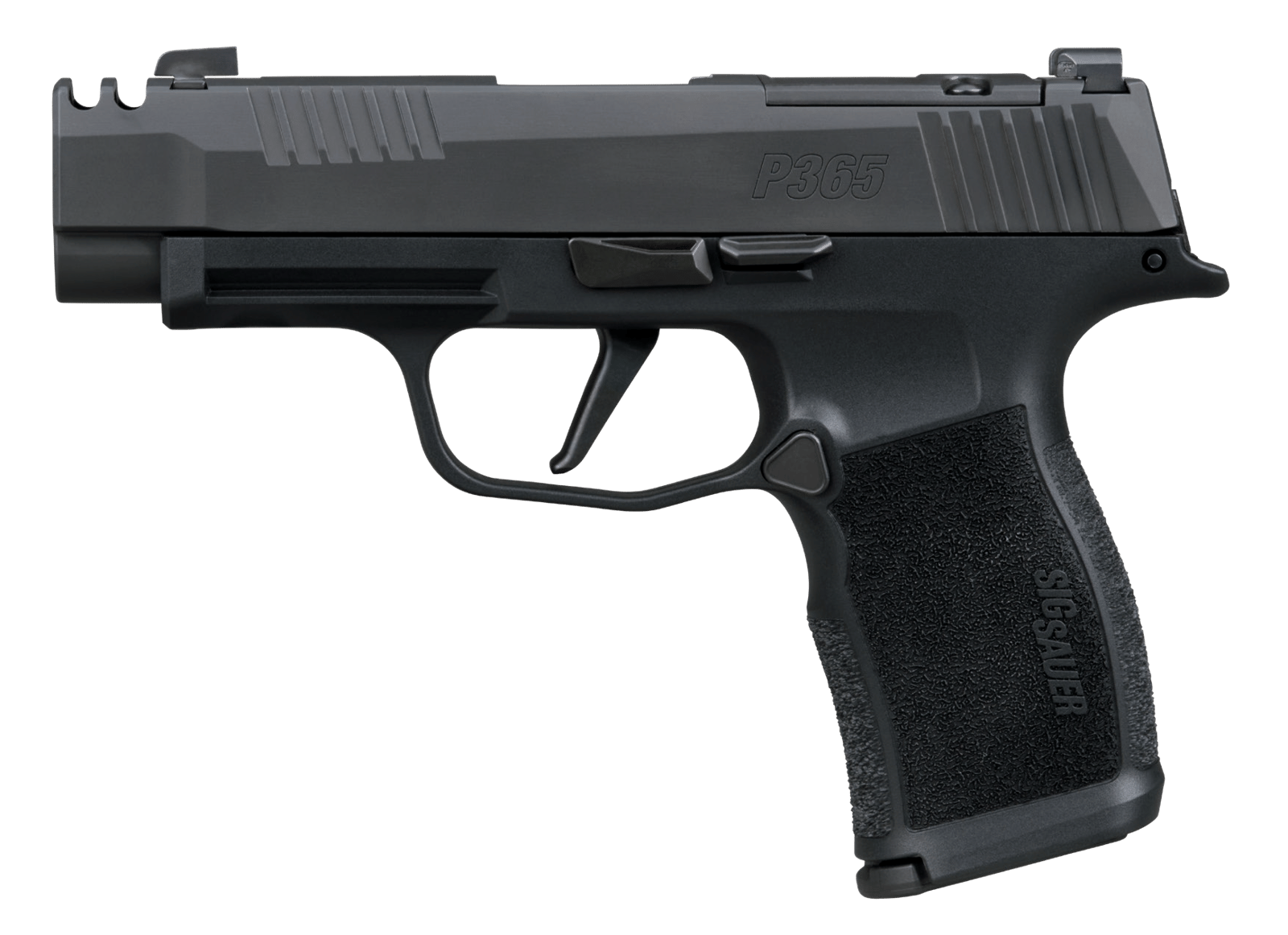 Sig Sauer 365XL380COMP10 P365XL 380 ACP 10+1 3.10" Black Ported Barrel, Black Nitron Stainless Steel Optic Cut/Ported/Serrated Slide, Black Stainless Steel Frame w/Picatinny Rail, Textured Grip, SIG-L