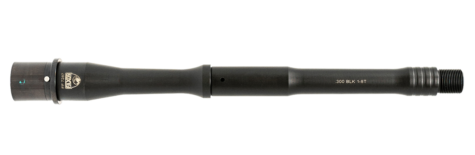 Faxon Firearms 15A38P10NGQ   300 Blackout 10.50" Black Nitride 4150 CMV Barrel