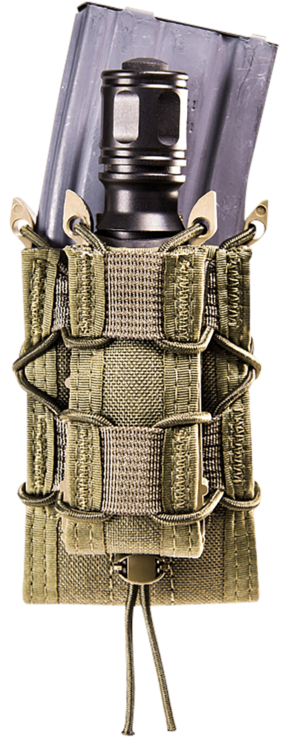 High Speed Gear 11DD00OD TACO Double Decker OD Green Nylon MOLLE Mount