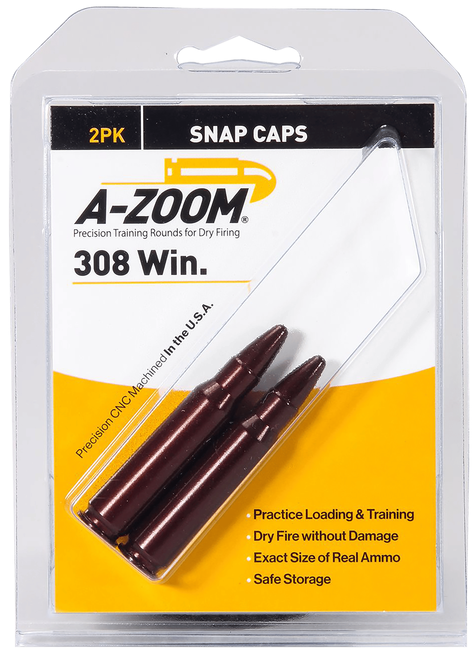 A-Zoom 12228 Rifle Snap Cap 308Win 2Pack