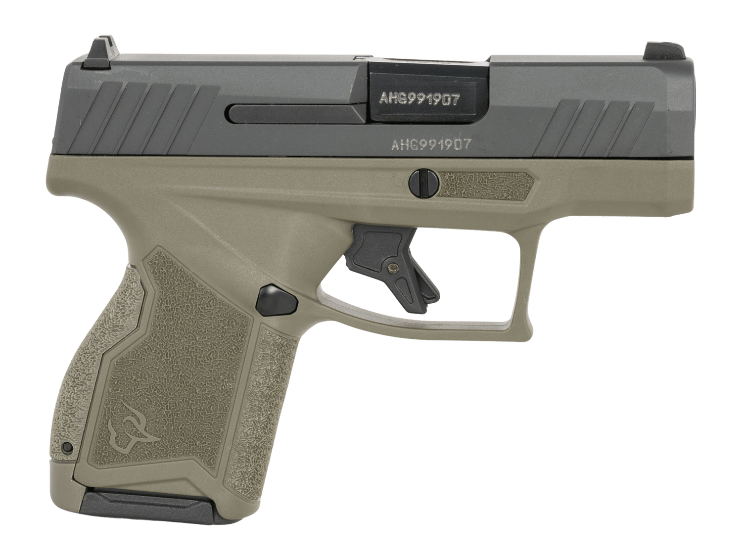 Taurus 1-GX4M931O GX4  Micro-Compact Frame 9mm Luger 11+1 3.06" Black DLC Alloy Steel Serrated Slide Stainless Steel Frame Interchangeable Backstrap Grip