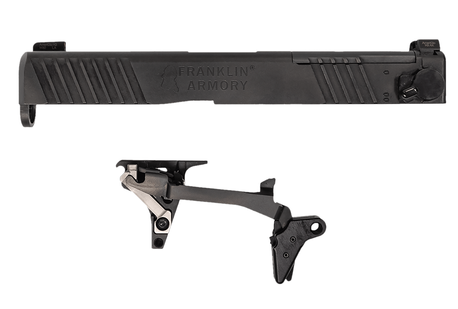 Franklin Armory 1750060BLK G-S193 Binary Black Fits Glock 19 Gen 3