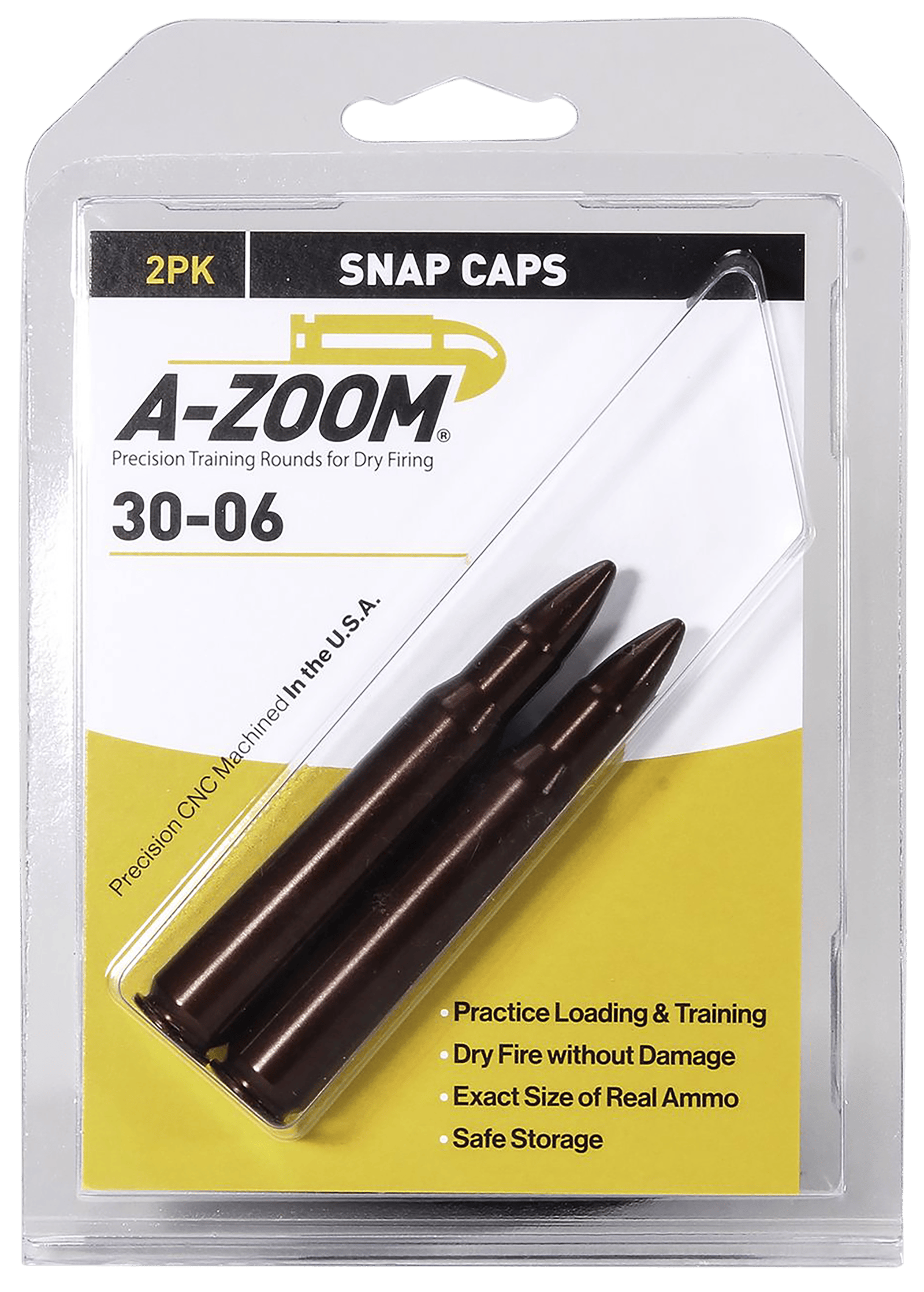 A-Zoom 12227 Rifle Snap Cap 30-06Springfield 2Pack
