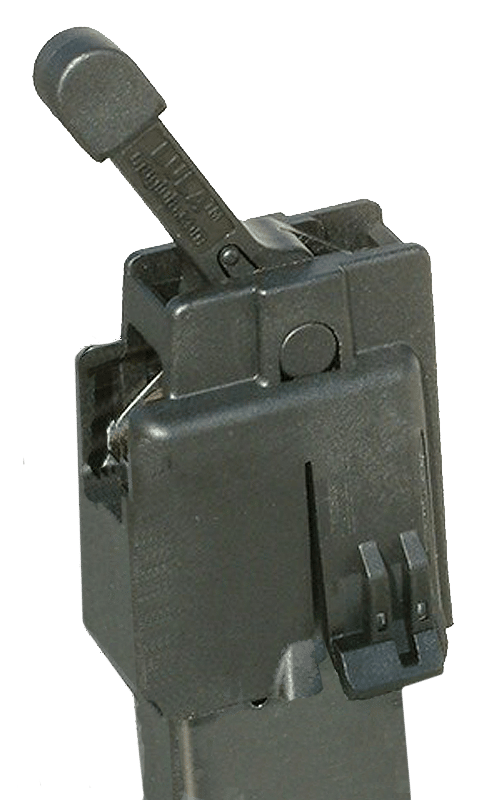 Maglula LU16B LULA Loader & Unloader Made of Polymer with Black Finish for 9mm Luger Colt SMG