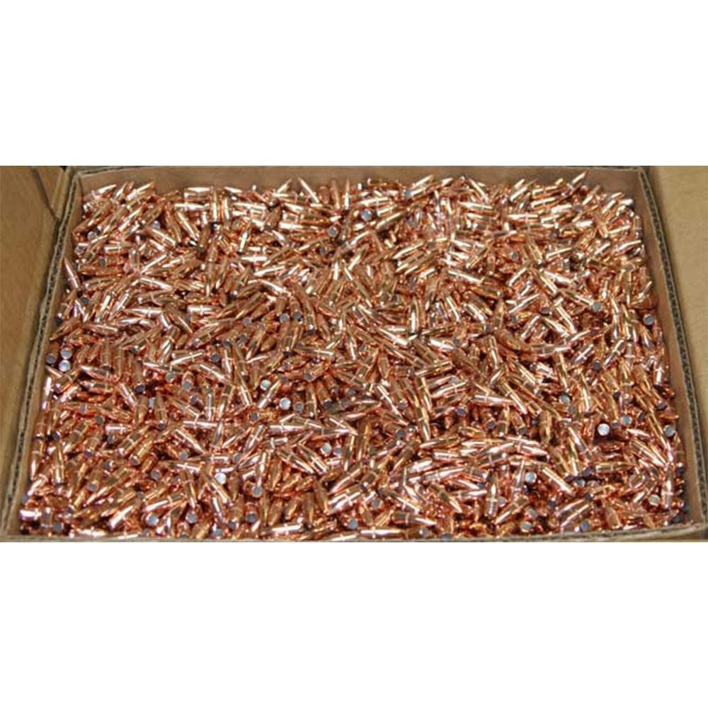 Hornady Traditional / FMJ Rifle Bullets .22 cal .224" 55 gr FMJ-BT With Cannelure (W/C) - 1000/ct