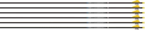 EASTON ARROW SONIC 6.0 400 W/2" BULLY VANES 6-PACK