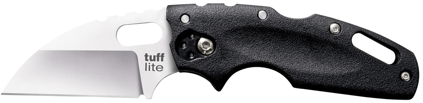 Cold Steel 20LT Tuff Lite  2.50" Folding Plain Sheepsfoot Japanese AUS-8A SS Blade/Black Griv-Ex Handle
