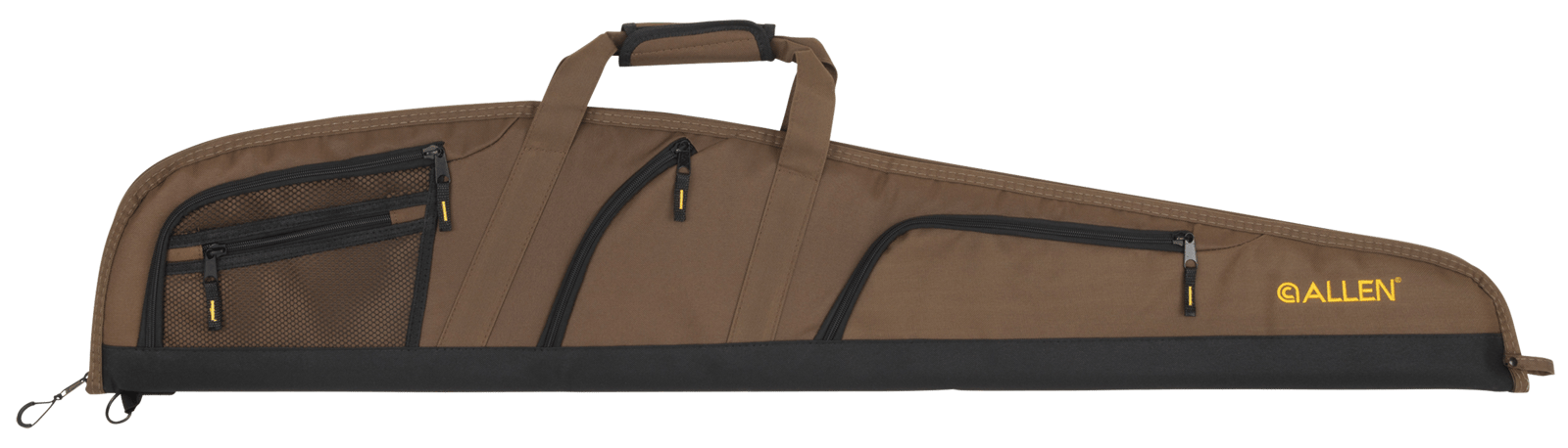 Allen 99546 Daytona Rifle Case Scoped Rifle Case 46" Mocha Brown Endura w/Black Trim, Accessory Pockets, Adjustable Sling & Easy Clean Lining