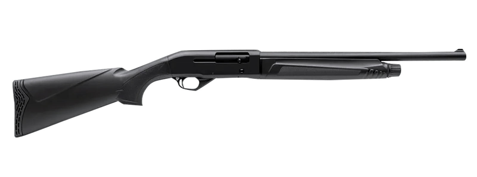 Gforce Arms GF11220B GF1  12 Gauge Semi-Auto 4+1 20" Black Steel Barrel, Black Dovetail Receiver, Fixed Black Synthetic Stock