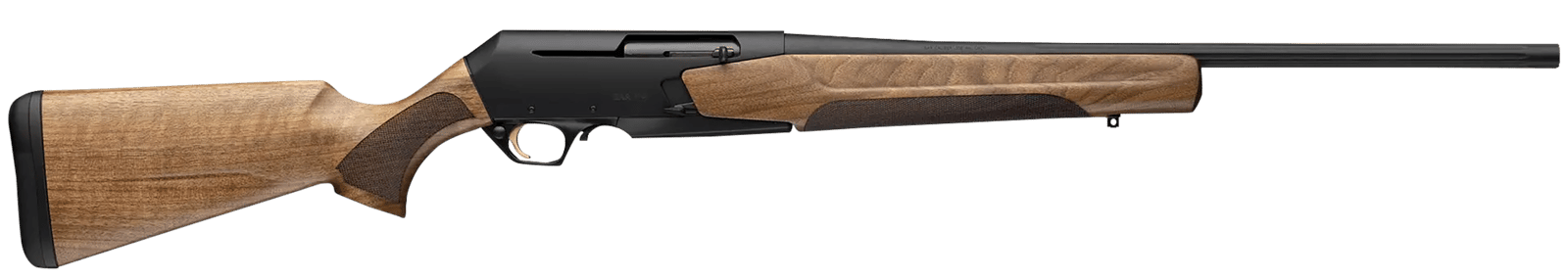 Browning 039008226 BAR MK4 Hunter 30-06 Springfield 4+1 22" Matte Blued Fluted Barrel, Matte Blued Aluminum Alloy Drilled & Tapped Receiver, Grade II Turkish Walnut Adj Shim Stock