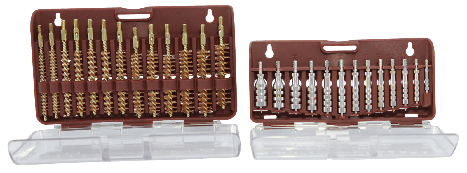 Tipton 444777 Jag & Brush Set 17-45 Cal 8-32" Thread 26 Pieces