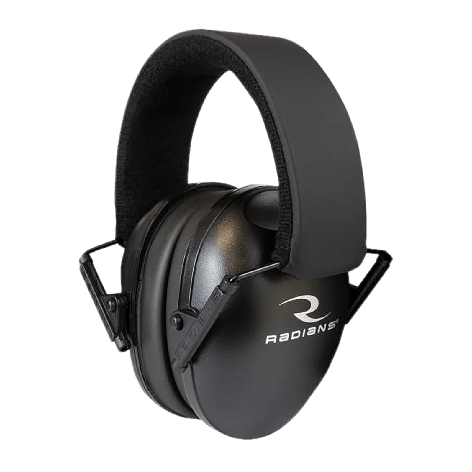 Radians LSO100CS Lowset Muff Polymer 21 dB Over the Head Black Adult 1 Pair